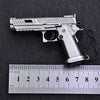 Share: Tactical Glock G34 Keychain - Pocket-Sized Power-Silver