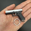 Glock G17 Model Keychain|Detachable 1:3 Scale-Black