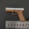 1:3 Tactical Keychain|G17-Style Mini Model-Sandy color