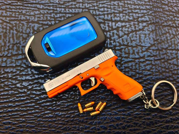 1:3 Tactical Keychain|G17-Style Mini Model-Orange