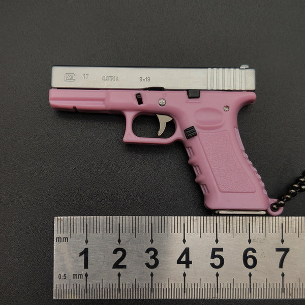 1:3 Tactical Keychain|G17-Style Mini Model-Pink