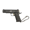 Handmade Kimber 1911 Handgun Keychain-Black