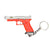 Handmade TTI Mini Gun Keychain - Red