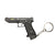 Handmade TTI G34 Shell-Ejecting Mini Gun Keychain