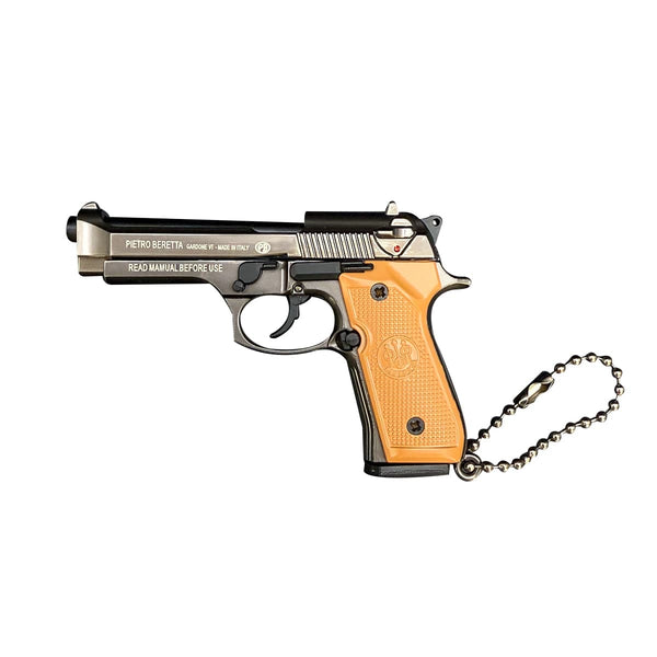 Beretta 92F Keychain Gun-Black Brown