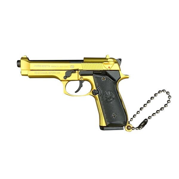 Beretta 92F Keychain Gun-Gold