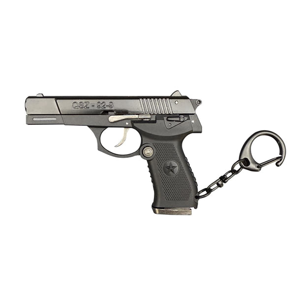 1:3 QSZ92 Shell-throwing Gun Model Keychain