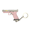 Handmade TTI Mini Gun Keychain - Pink
