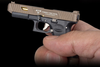 Handmade TTI G34 Shell-Ejecting Mini Gun Keychain-Sandy color