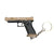 Handmade TTI Mini Gun Keychain - Brown