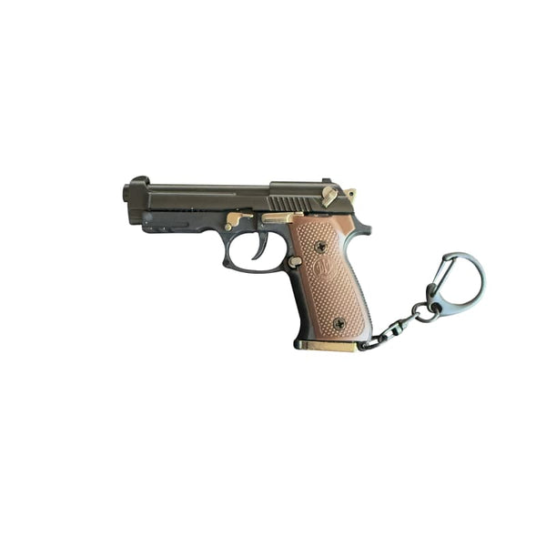 1:3 Beretta M92F Ejector Gun Model Keychain