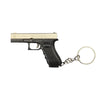 Handmade 1:3 Glock Metal Keychain - EDC Ready