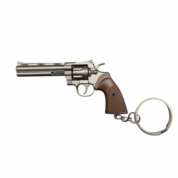 Mini Disassembled Colt 357 Revolver Toy Keychain