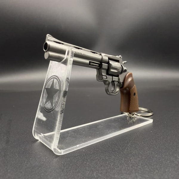 Mini Disassembled Colt 357 Revolver Toy Keychain