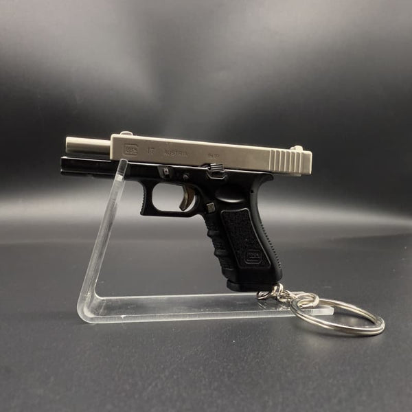Handmade 1:3 Glock Metal Keychain - EDC Ready