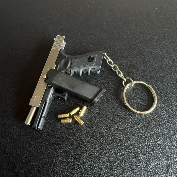 Mini Glock Keychain 1:3 Ejectable Shells