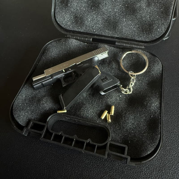 Mini Glock Keychain 1:3 Ejectable Shells