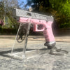 Handmade TTI Mini Gun Keychain - Pink