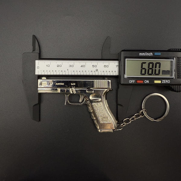 Mini Glock G17 Keychain|1:3 Alloy Replica