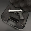 Handmade Silver Beretta 92F Gun Keychain