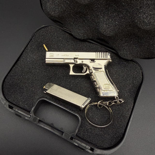 Mini Glock G17 Keychain|1:3 Alloy Replica