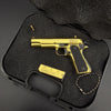 Gold Handmade 1911 Mini Gun Keychain