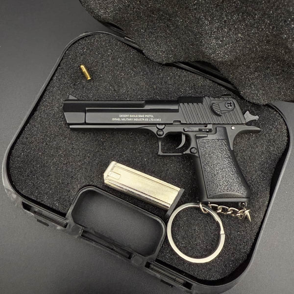 Desert Eagle Mini Gun Keychain-Black