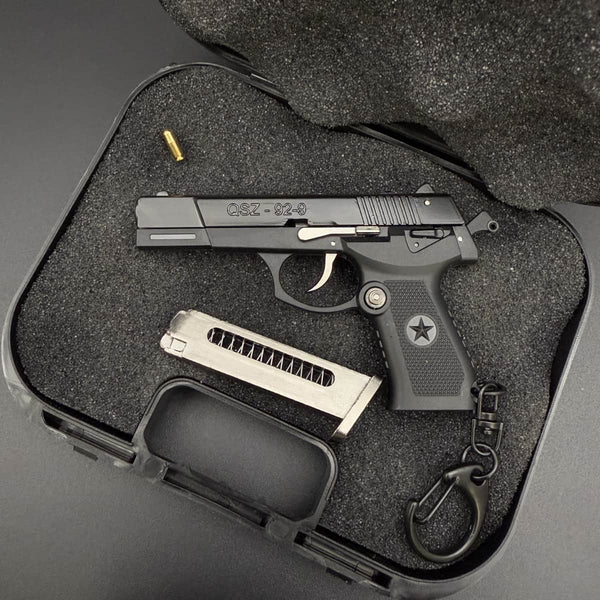 1:3 QSZ92 Shell-throwing Gun Model Keychain