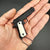 1:3 Bone Handle 1911 Full Metal Gun Model Toy Keychain-Black