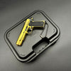 Gold Handmade 1911 Mini Gun Keychain