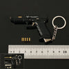 Handmade TTI G34 Shell-Ejecting Mini Gun Keychain-Black