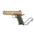 Handmade Kimber 1911 Keychain - Brown