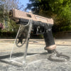 Handmade TTI Mini Gun Keychain - Brown