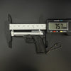 Handmade Silver Beretta 92F Gun Keychain