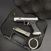 Handmade TTI Mini Gun Keychain - Silver
