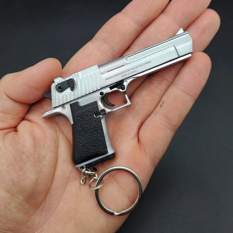 Desert Eagle Gun Model Keychain