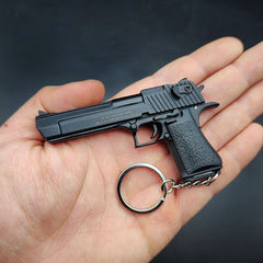 Desert Eagle Gun Model Keychain