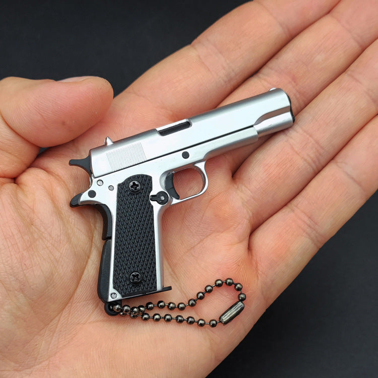 Mini 1911 Pistol Keychain