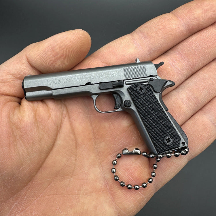 Mini 1911 Pistol Keychain