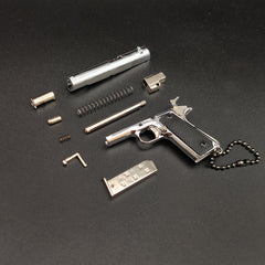 Mini 1911 Pistol Keychain