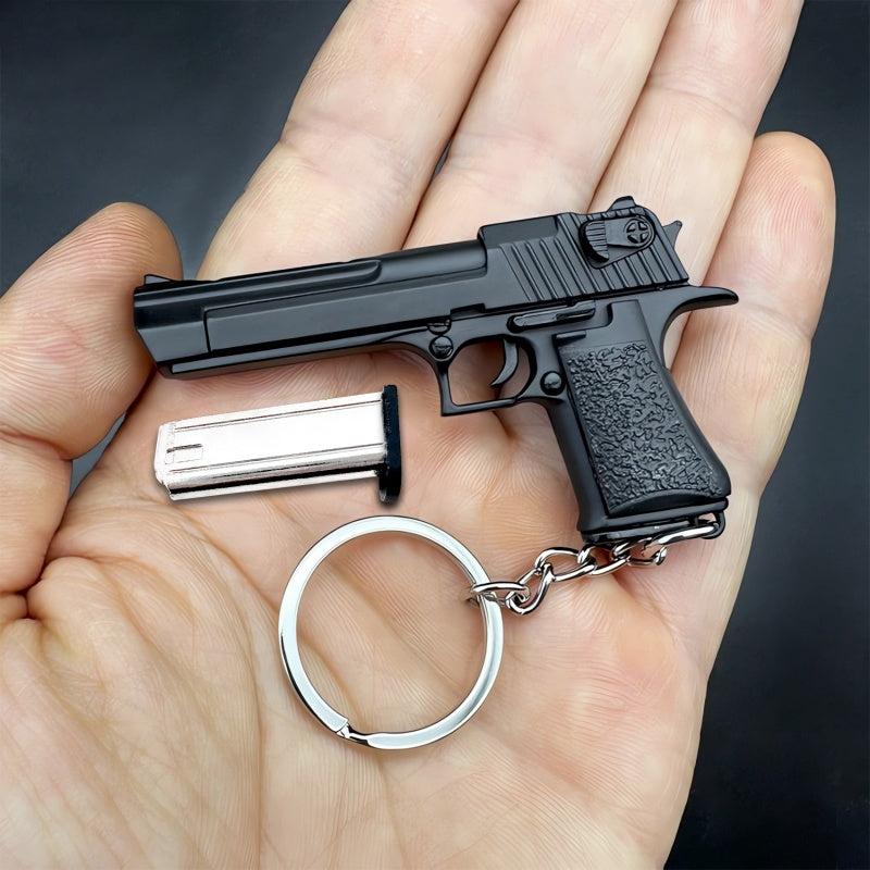 Desert Eagle Mini Gun Keychain-Black