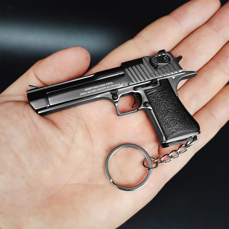 Desert Eagle Gun Model Keychain