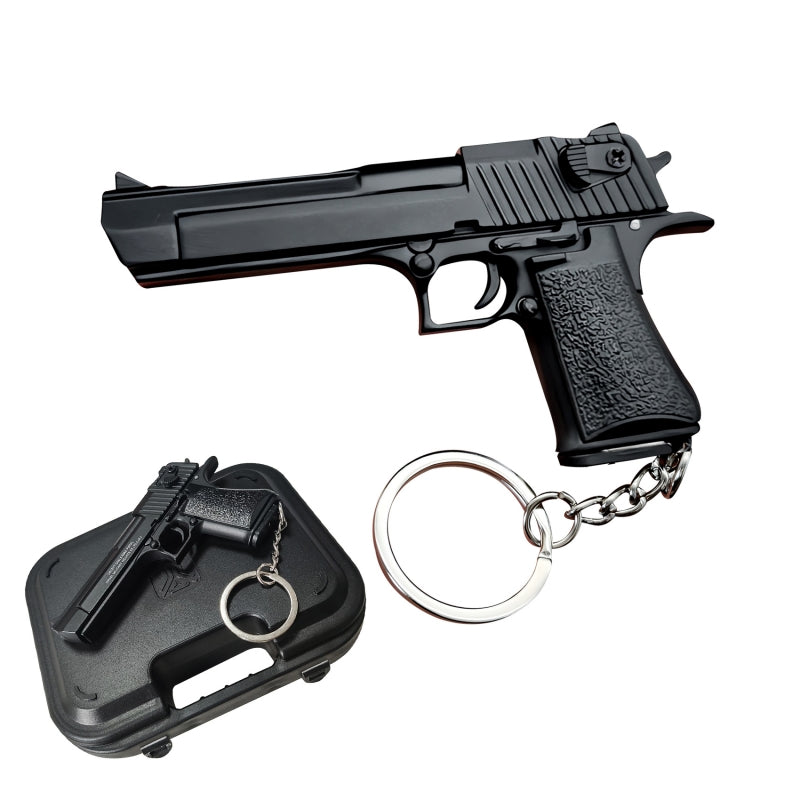 Desert Eagle Mini Gun Keychain-Black