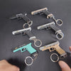 Handmade TTI Mini Gun Keychain - Metal
